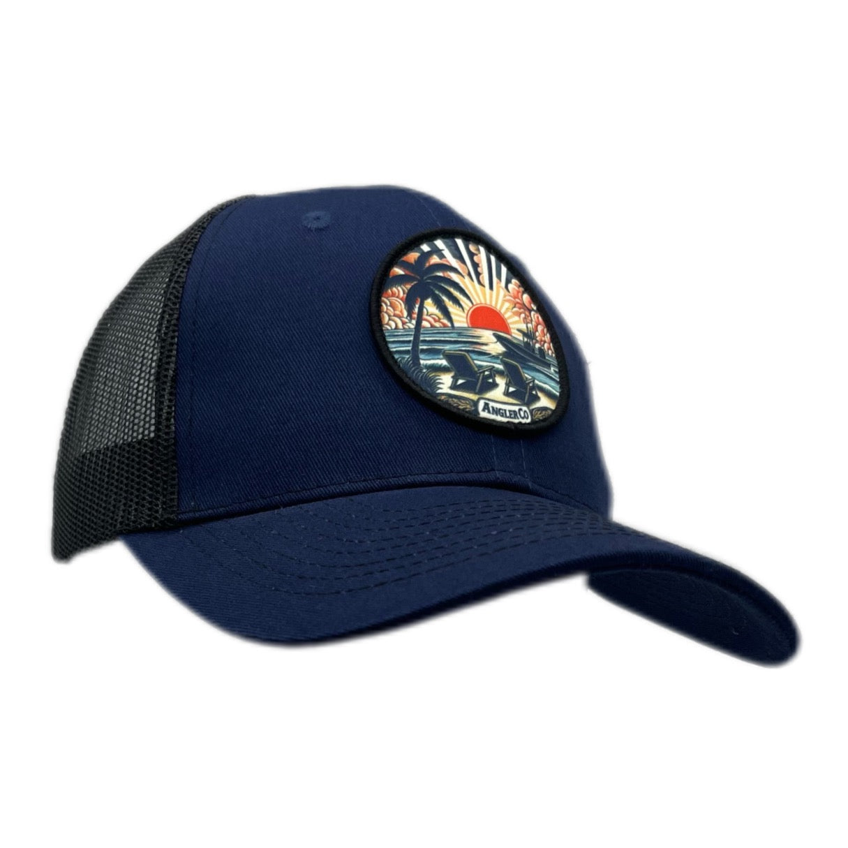 Sunset ballcap for saltwater lifestyle fans