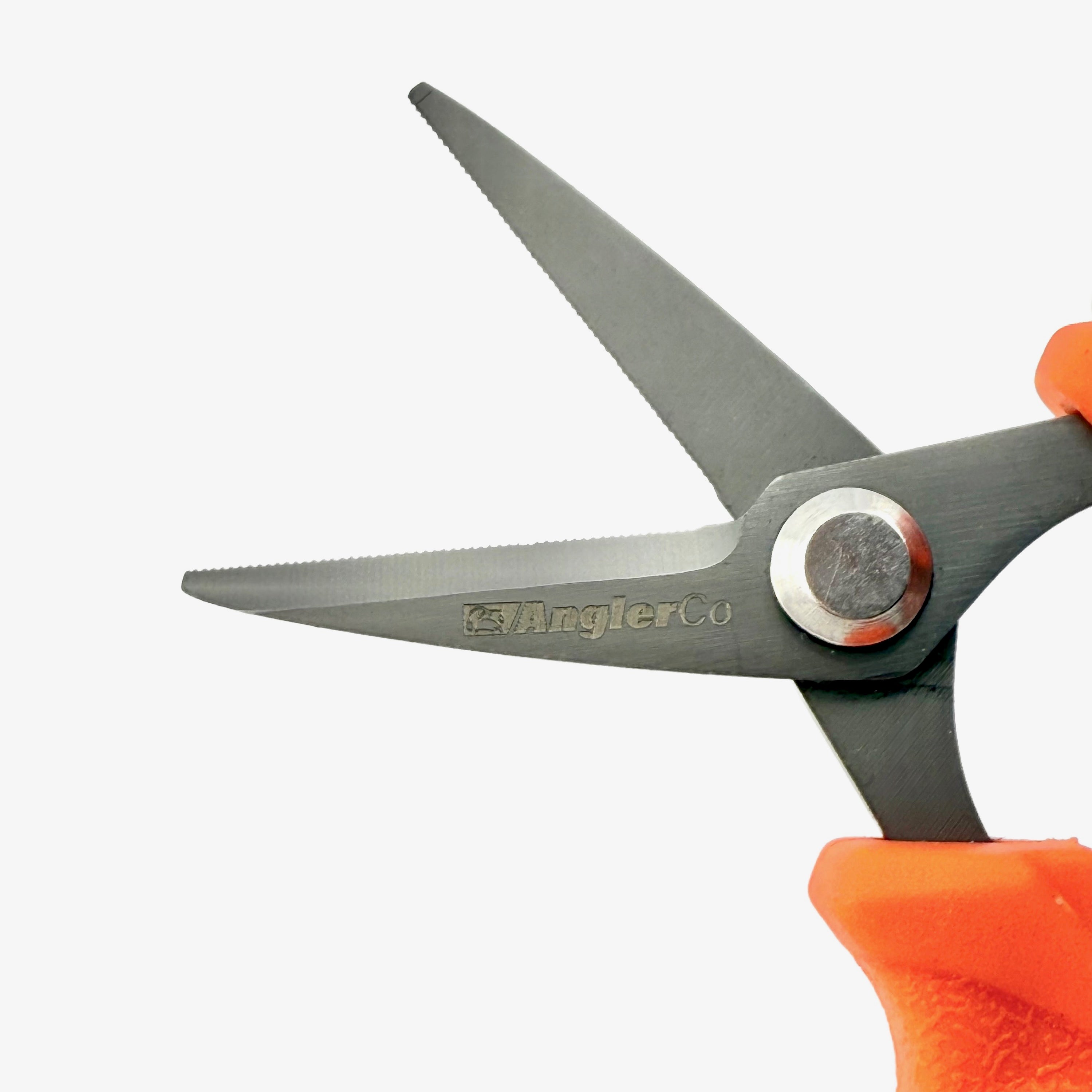 Durable scissors made for saltwater braid