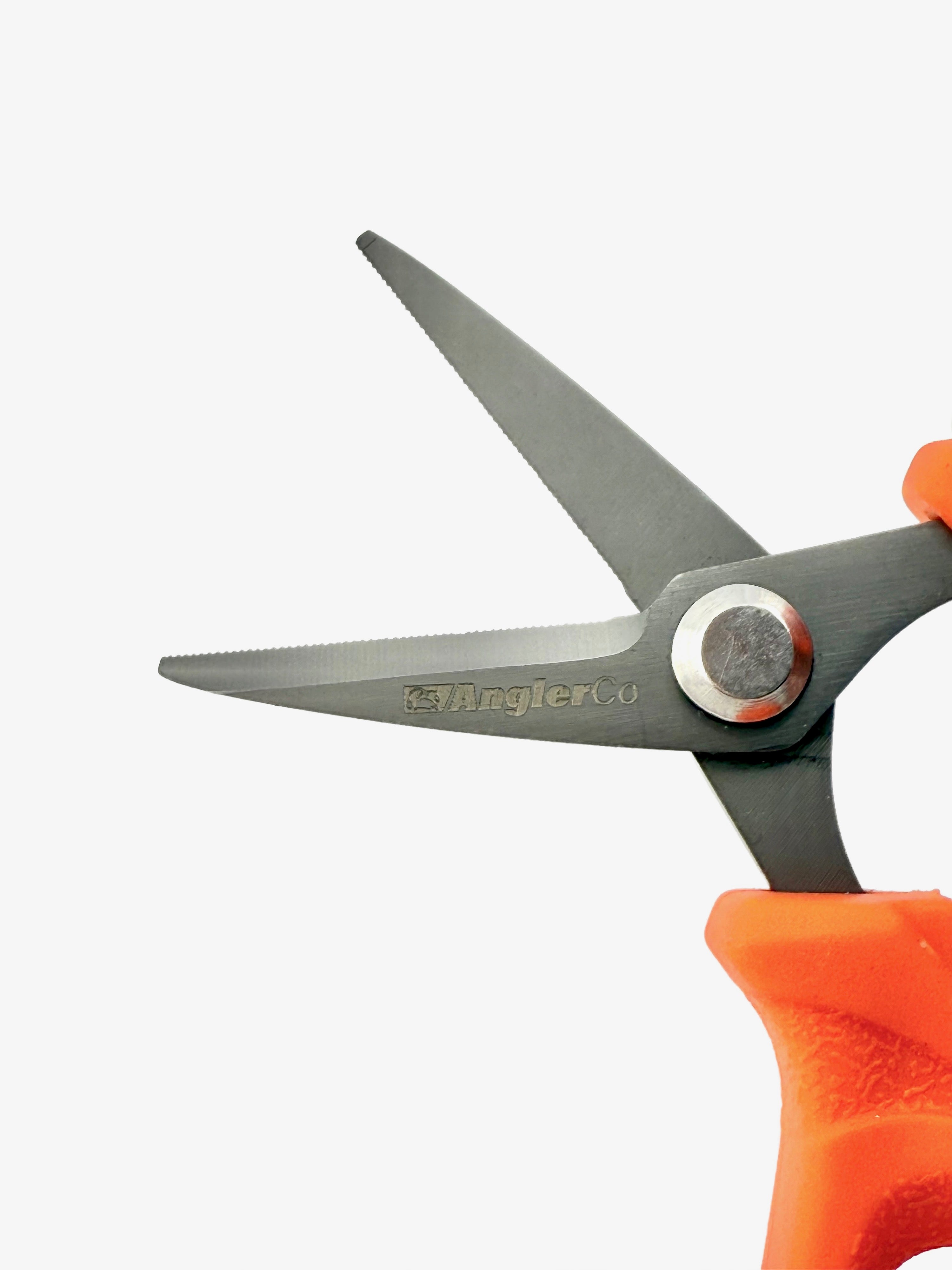 Durable scissors made for saltwater braid