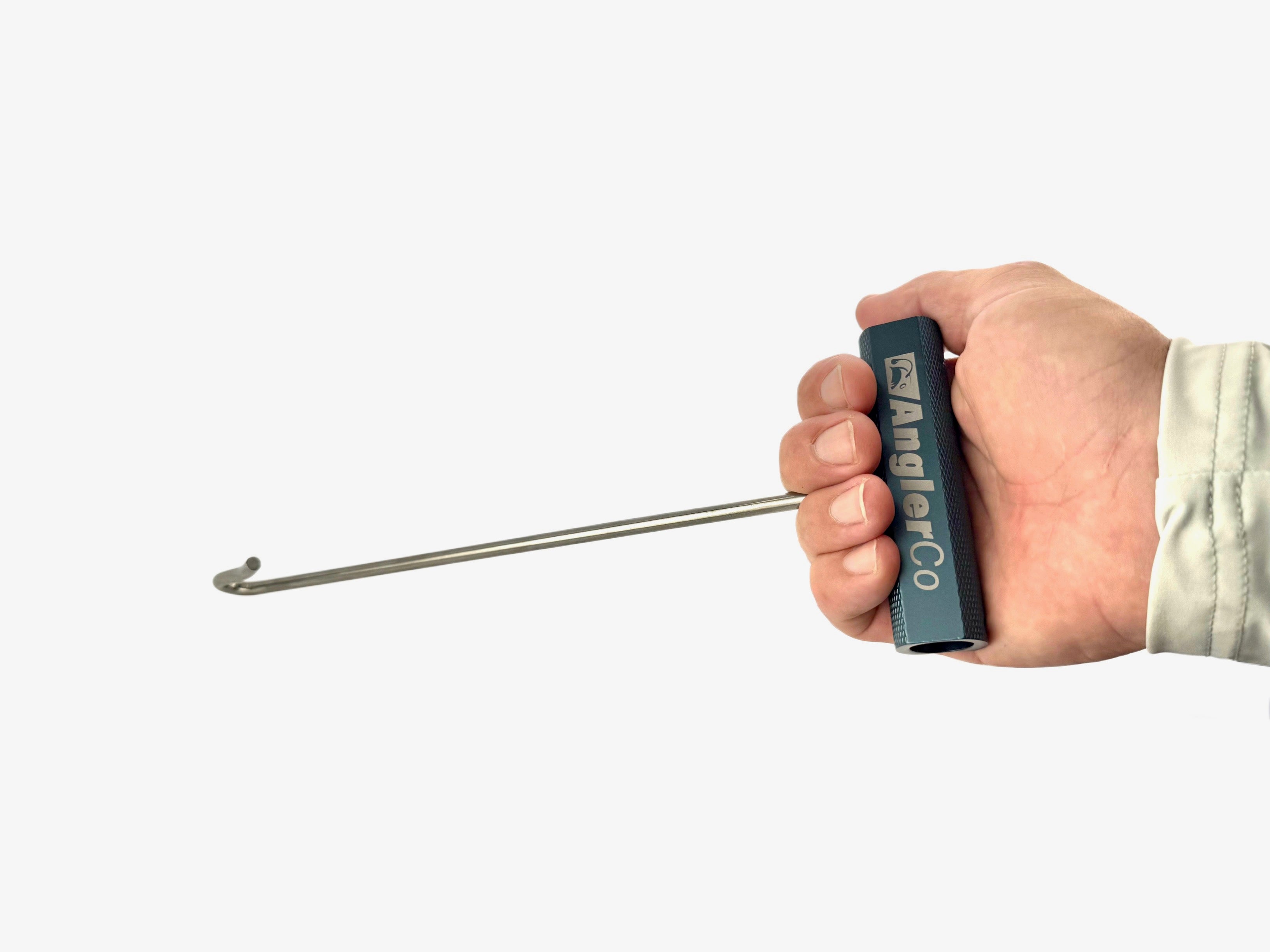 Heavy-duty fish hook remover with T-grip