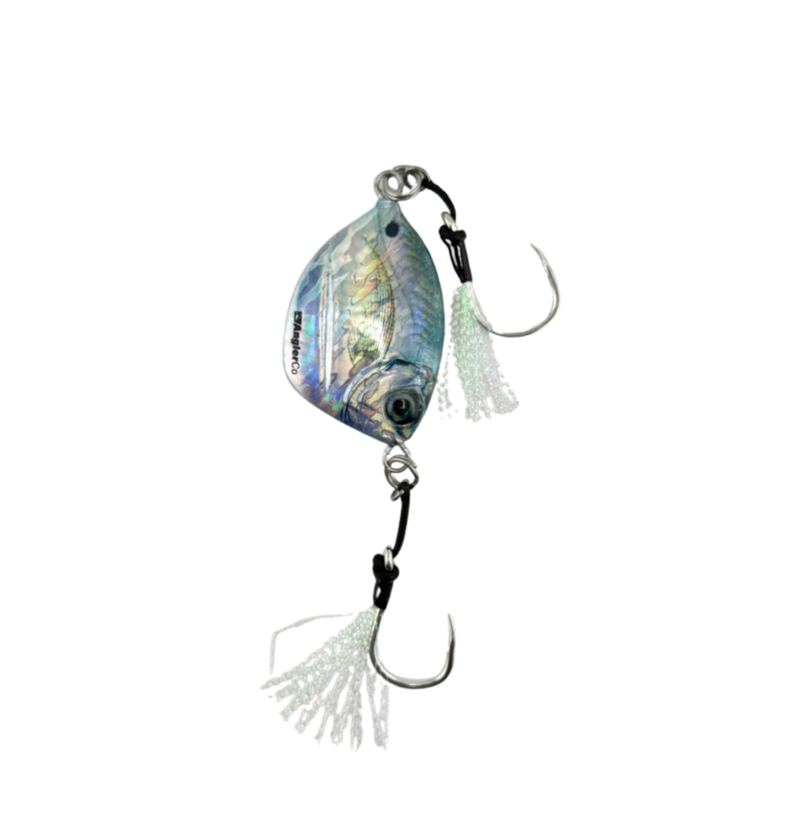 Realistic hornbelly baitfish jig for offshore bottom fishing